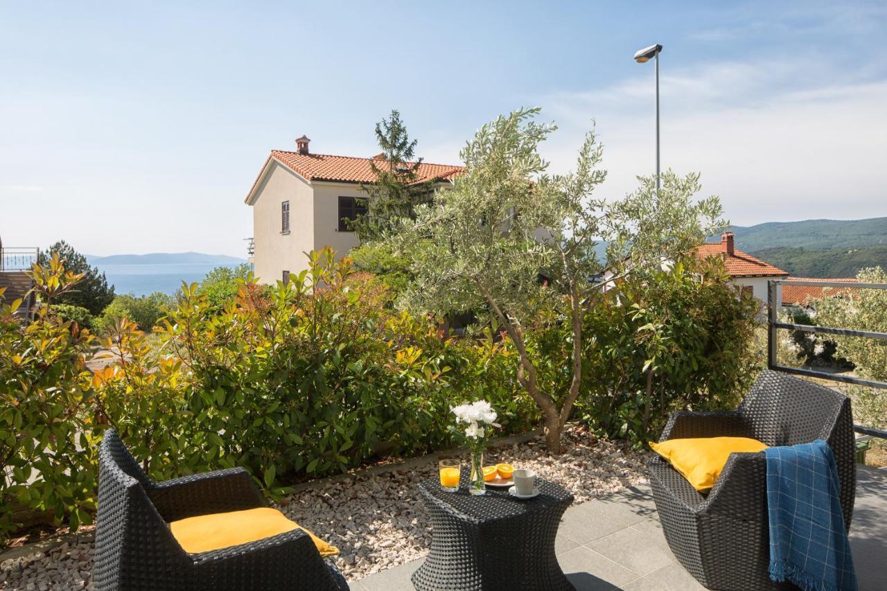 Lemechi Casa Girasole Apartments Rabac Exteriér fotografie
